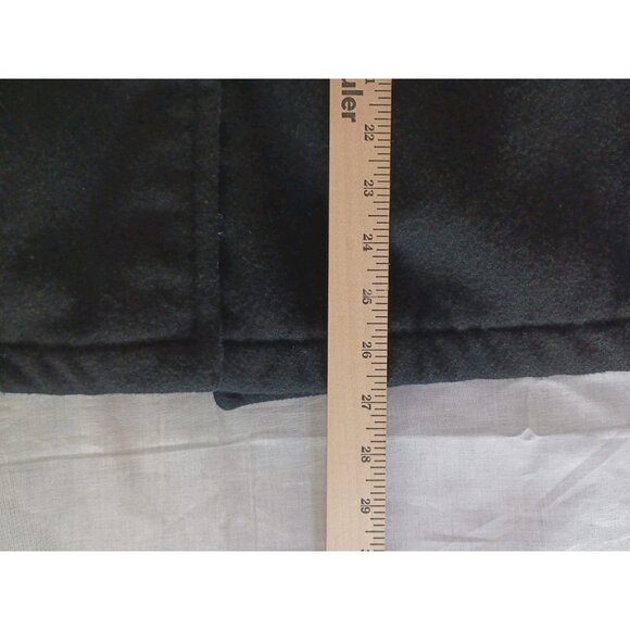 DCSP Quarterdeck Collection Mens Sz 8R US Navy Black Wool Heavy Peacoat Jacket - Picture 8 of 9
